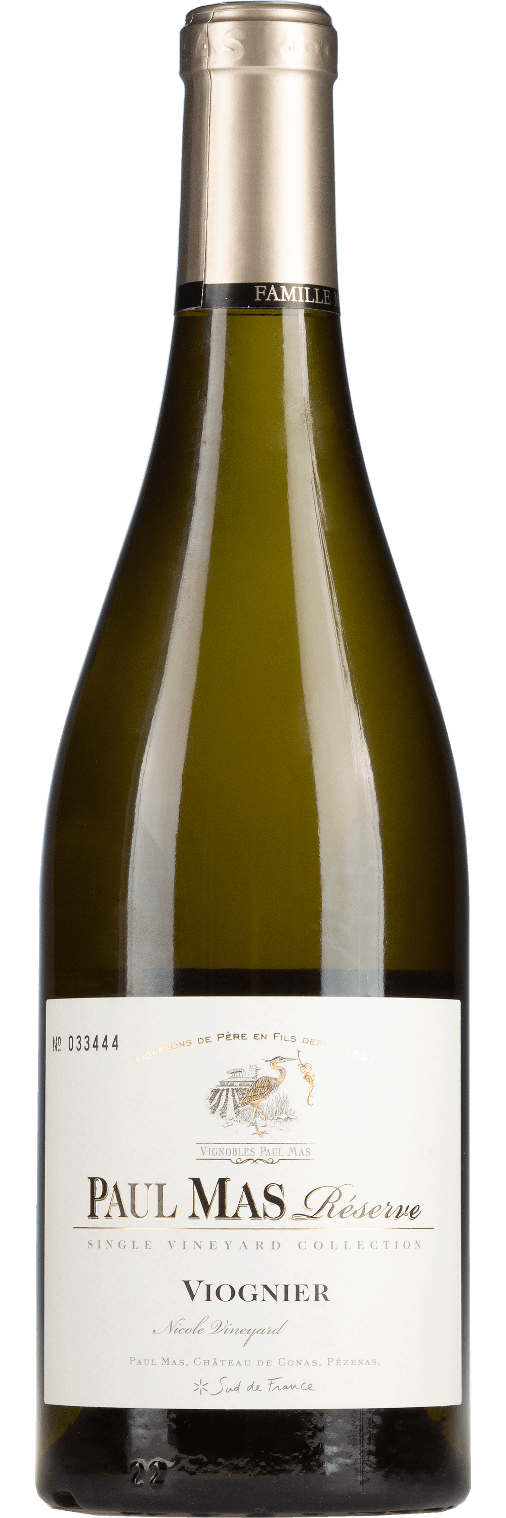 Paul Mas Viognier Reserve Single Vineyard Collection