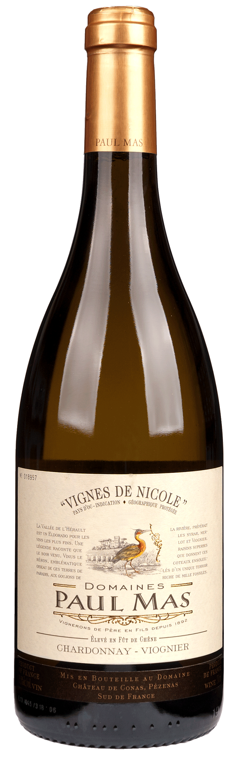 Paul Mas Vignes de Nicole Chardonnay / Viognier