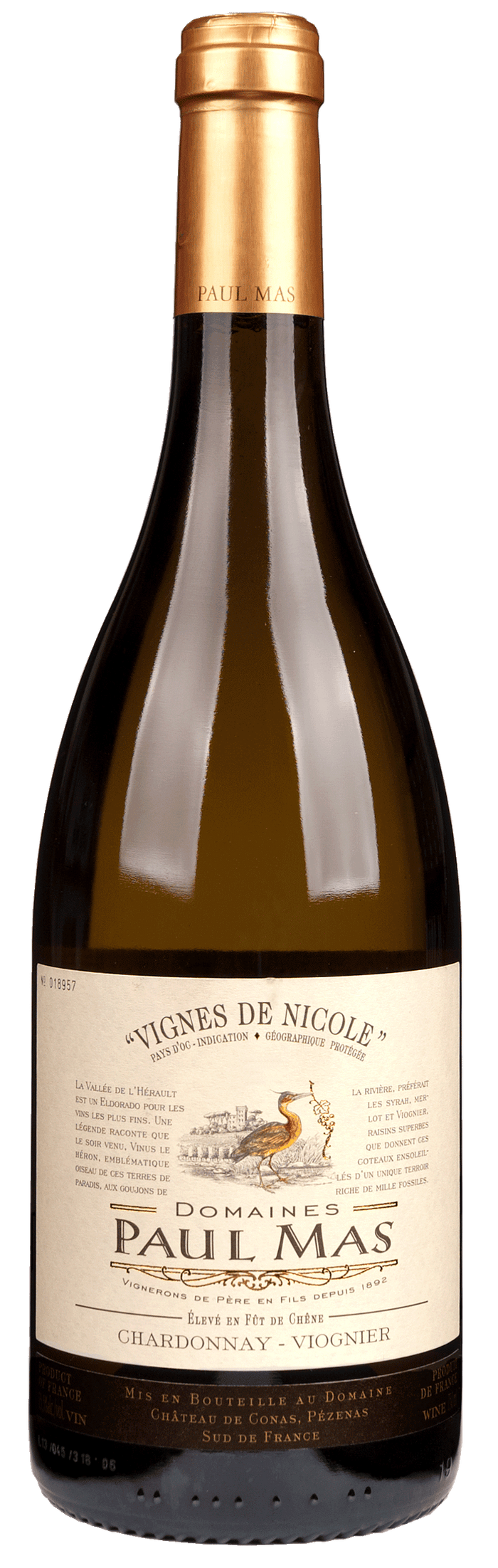 Paul Mas Vignes de Nicole Chardonnay / Viognier