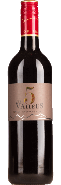 Les 5 Vallees Merlot / Grenache VdF