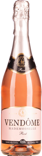 Vendôme Mademoiselle Rosé alc. vrij mousserend