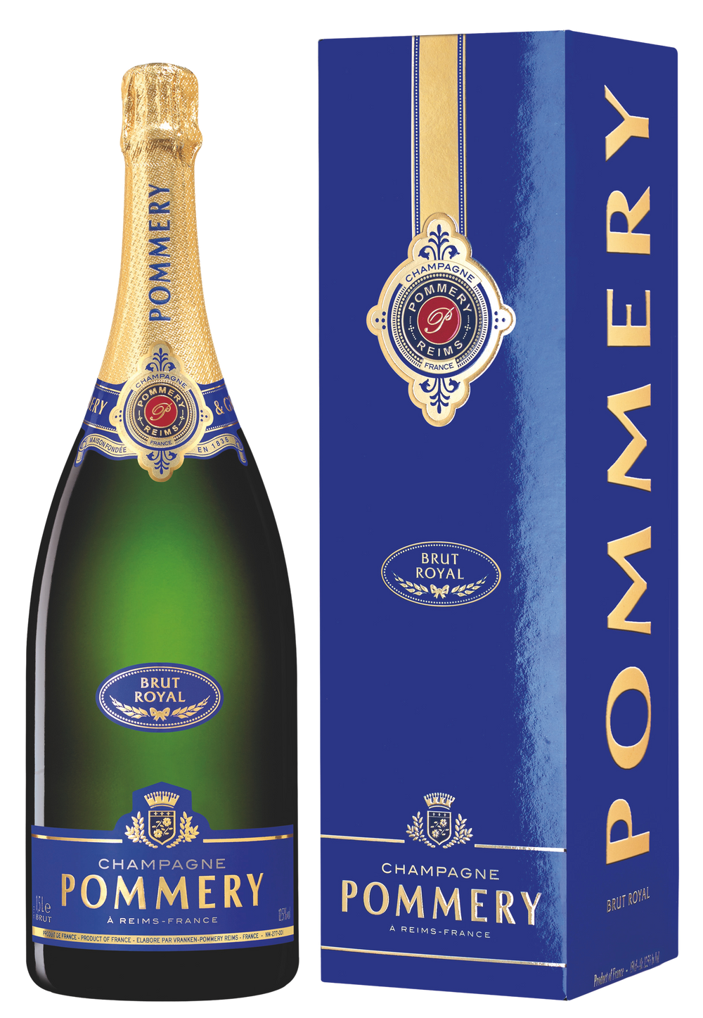 Champagne Pommery Brut Royal Magnum (incl Gift Box)