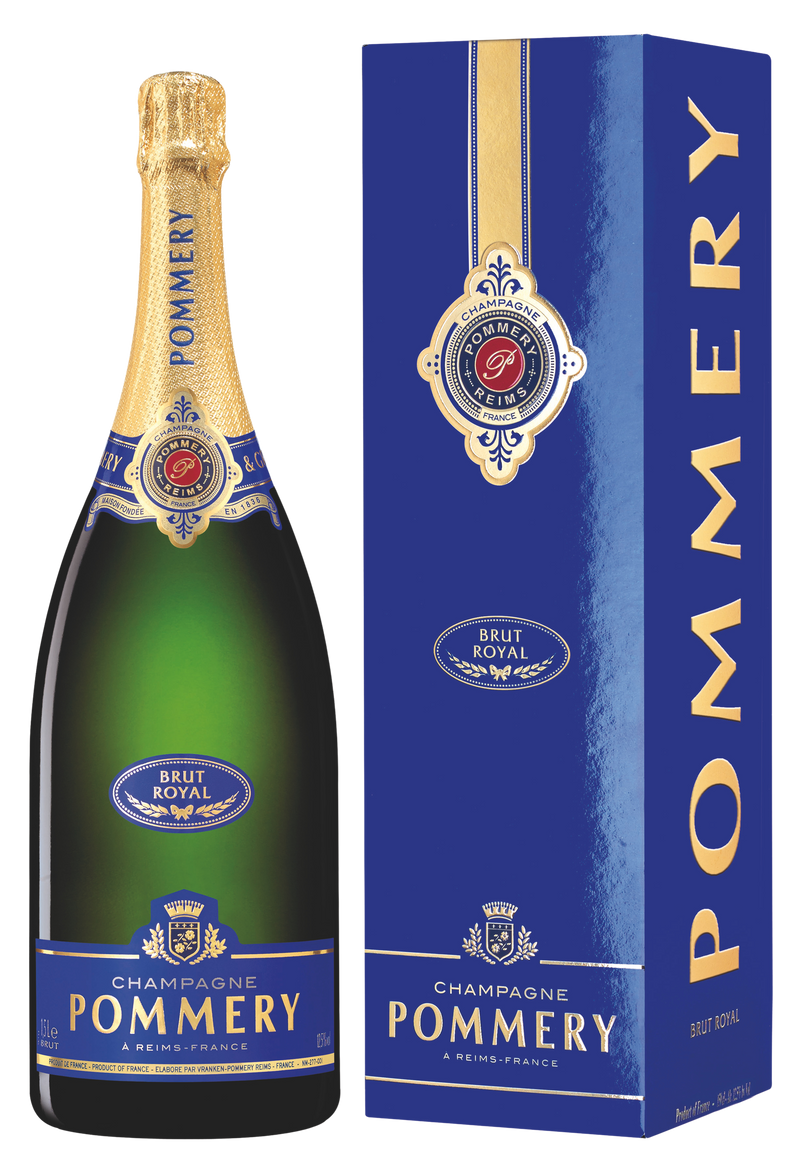 Champagne Pommery Brut Royal Magnum (incl Gift Box)