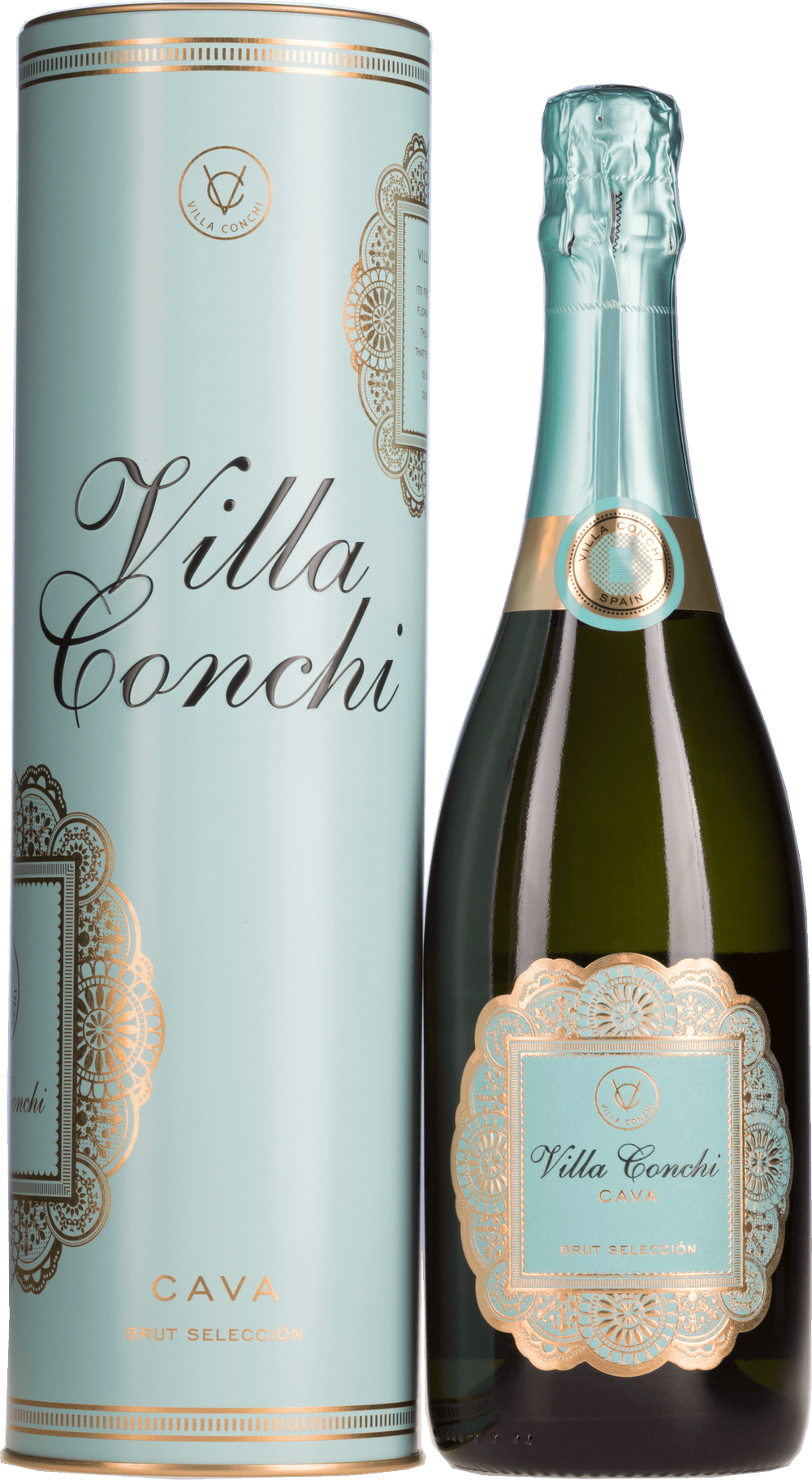 Villa Conchi Cava Brut Selección ( Metal gift tube )