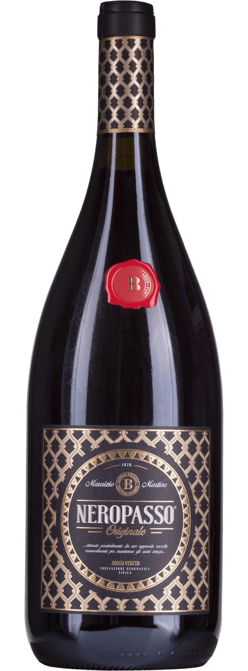 Neropasso Veneto Magnum in cadeauverpakking
