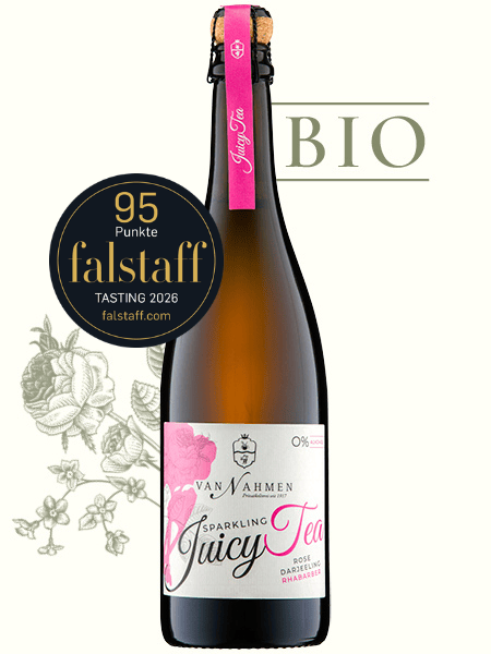Van Nahmen Sparkling Juicy Tea Rhabarber